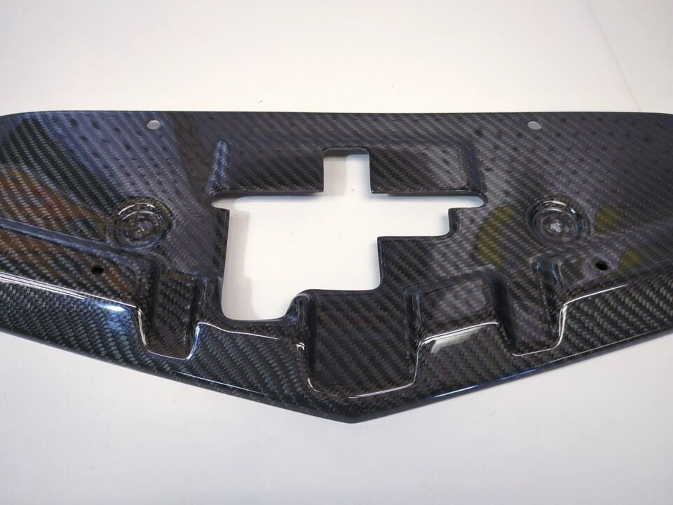 Thumbnail: Anderson Composite carbon fiber radiator cover for 2010-15 Camaro AC-CP1011CHCAM