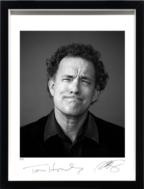 Tom Hanks Co Signed Print