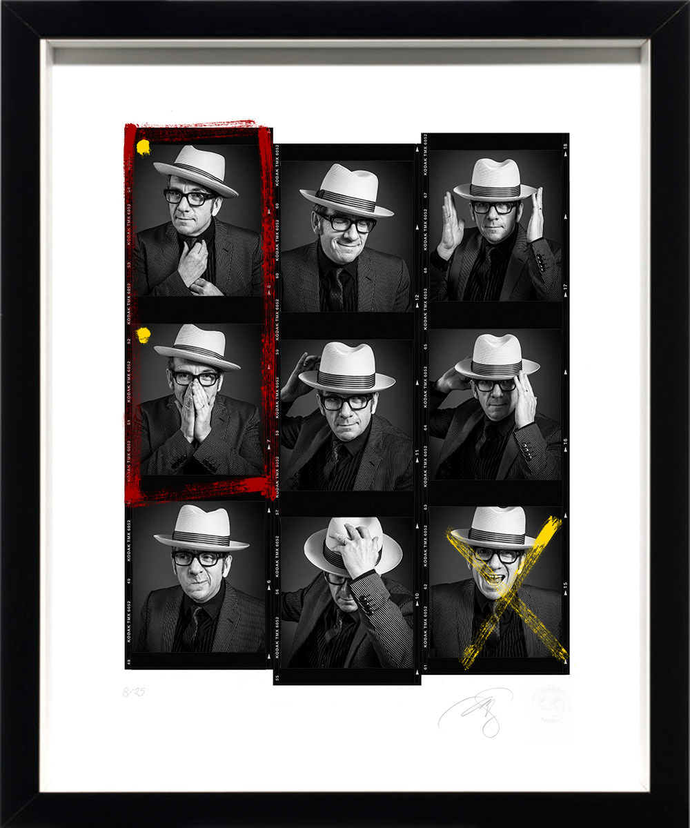 Elvis Costello - Fine Art Print