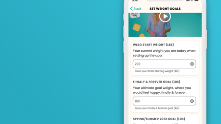 How to Set your Weight Goals