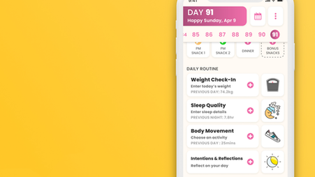 How to Complete your Program in the App