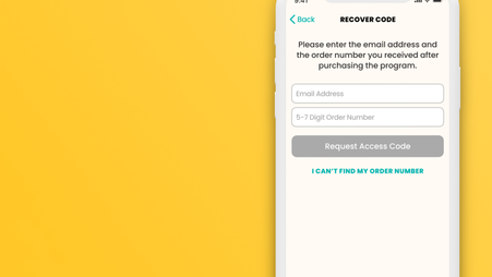 How to Recover your Access Code