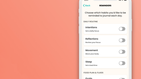 How to Set your Reminders