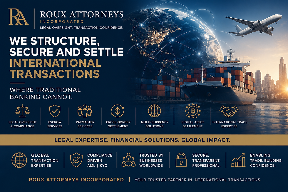Beyond Traditional Banking: Why the Future of International Trade Requires Transaction Specialists