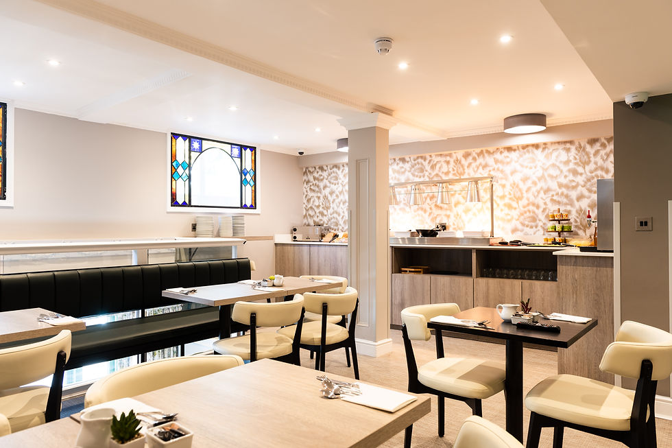 Breakfast area