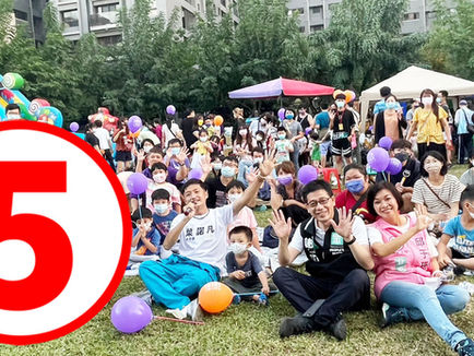 充氣城堡移師太平小朋友嗨翻 民眾黨葉諾凡為家鄉善盡心力