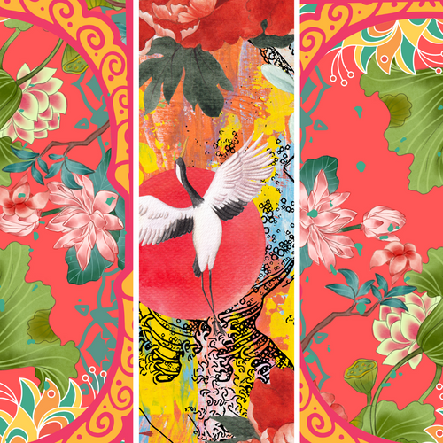 Fly my pretty Marley Magic decoupage paper Made by Marley