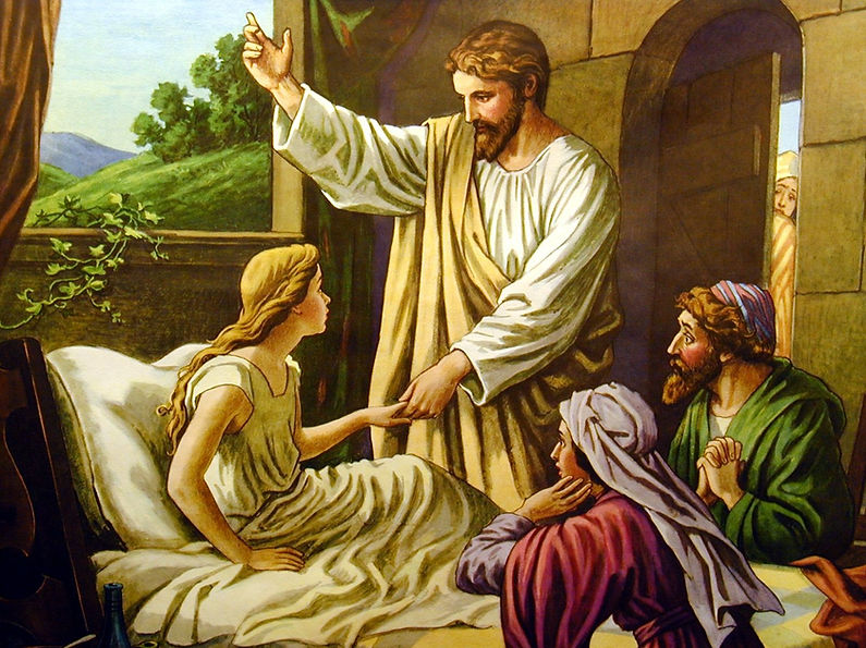 Jesus Heals Girl