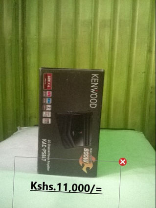 Kenwood powered sub woofer @11000
