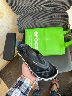 Crocs S Bayaband Flip Flop Black