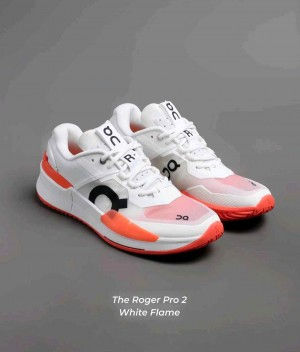 On Cloud The Roger Pro 2 White Flame