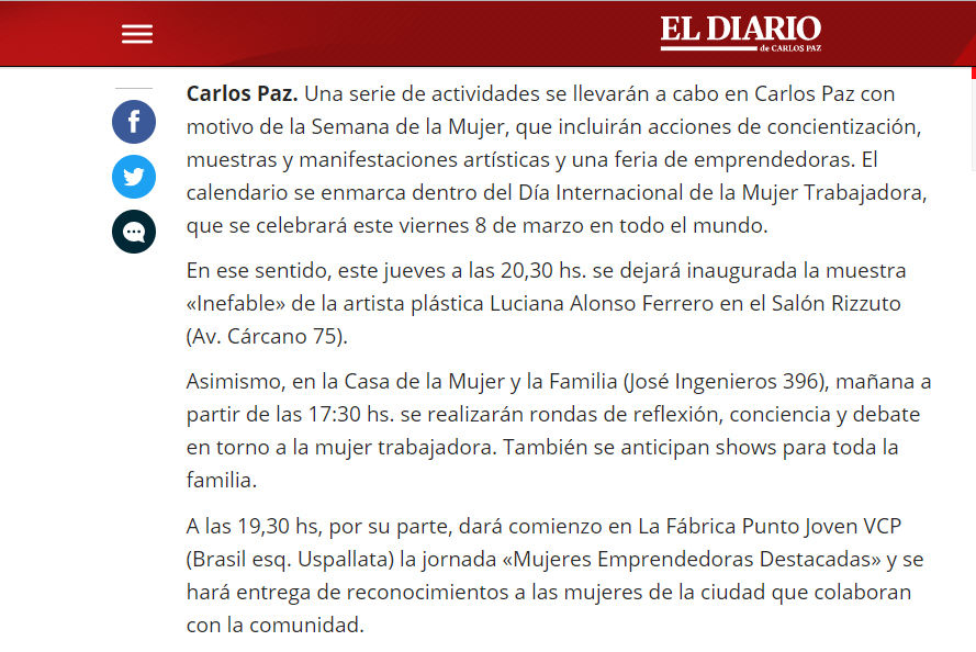 El Diario de Carlos Paz