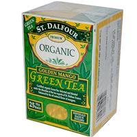 St. Dalfour, Organic, Golden Mango Green Tea, 25 Tea Bags, 1.75 oz (50 g).jpg