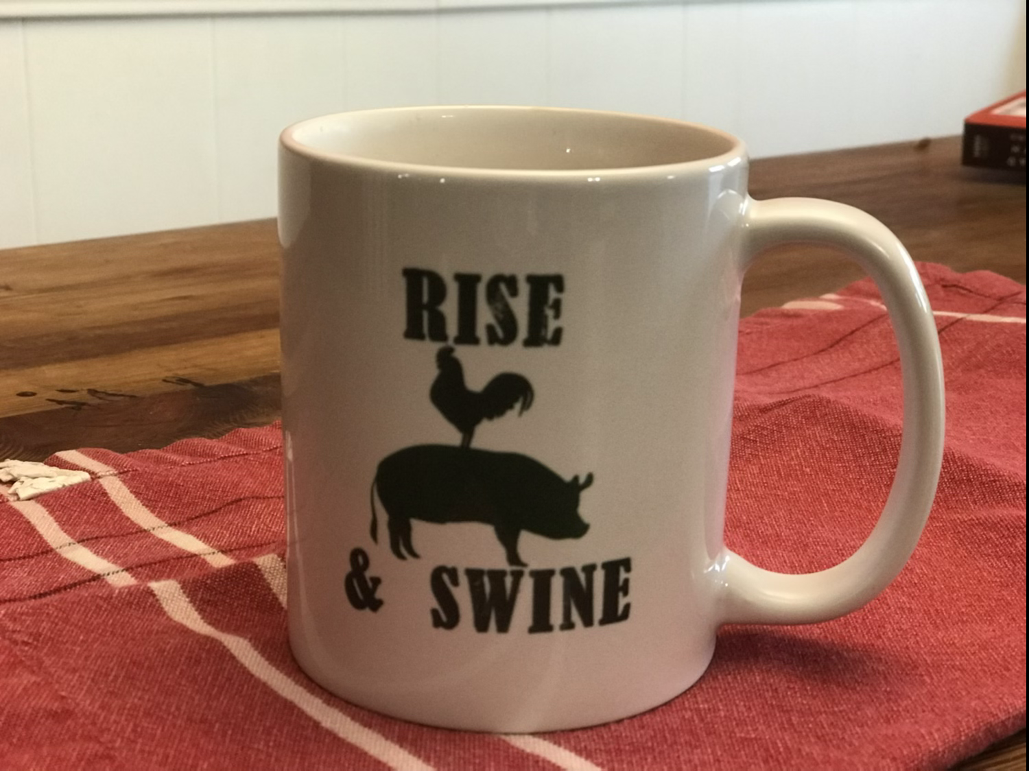 Rise and Swine Mug