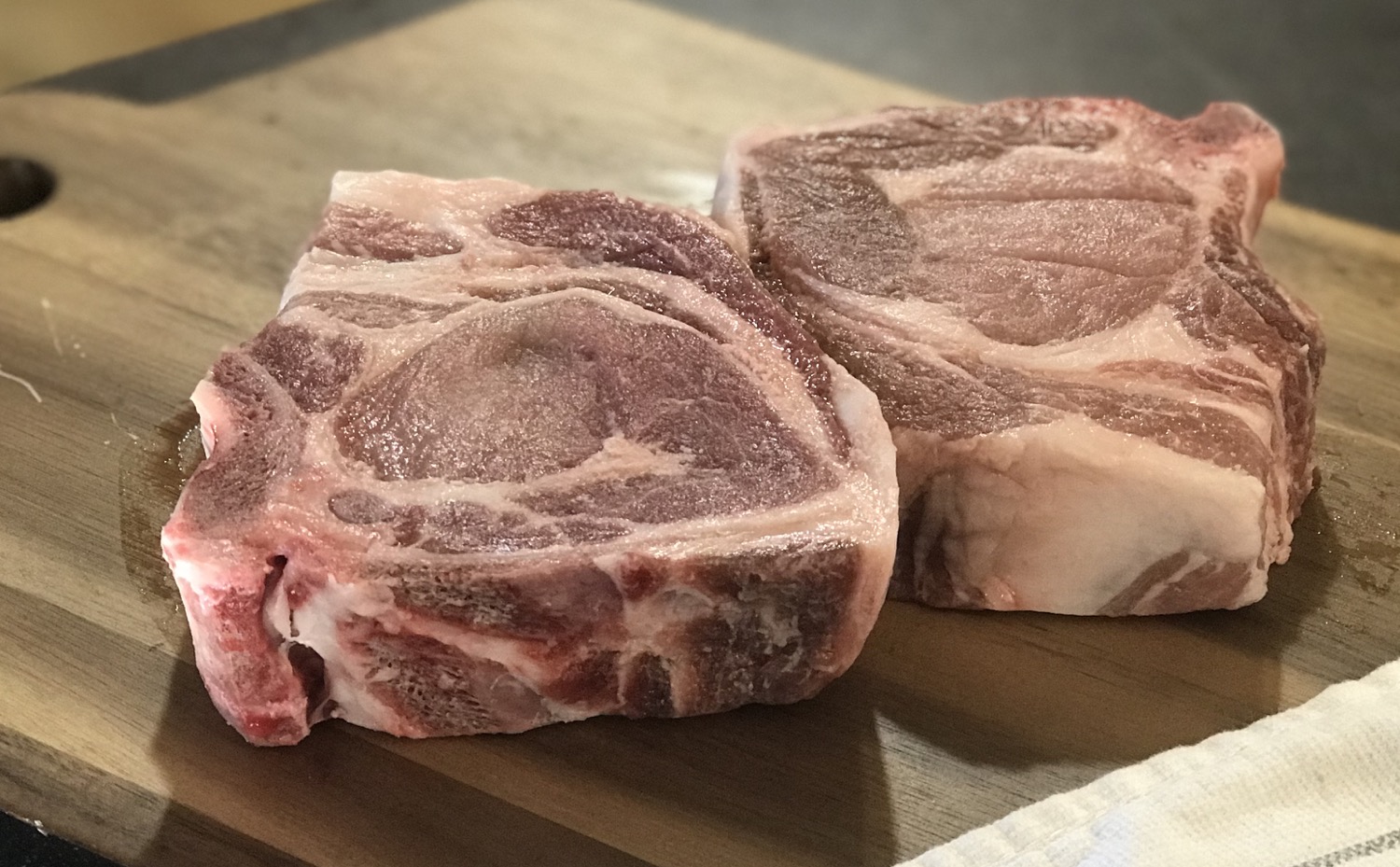 Thumbnail: Bone-in Berkshire Pork Chops