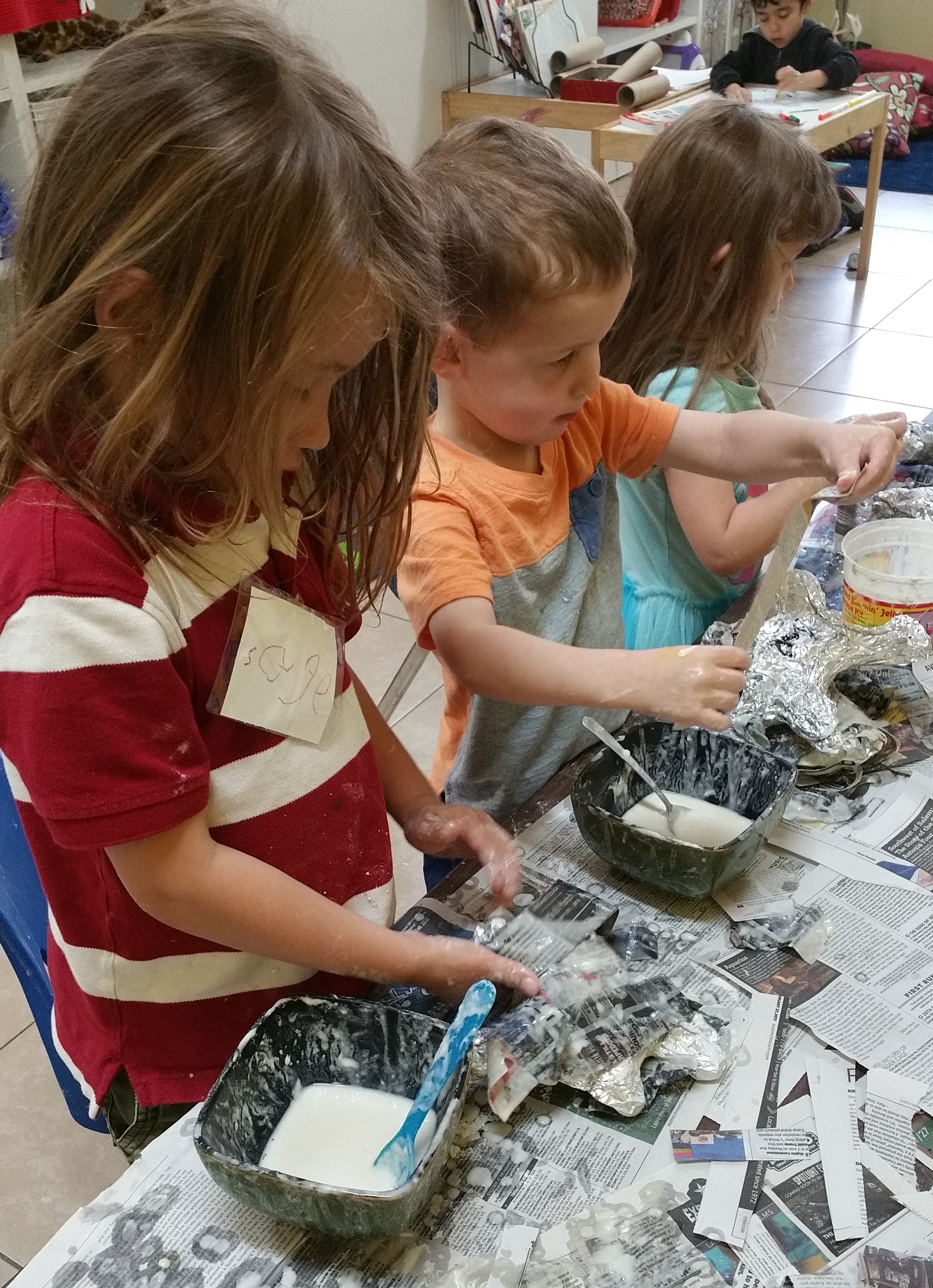 Paper Mache Process