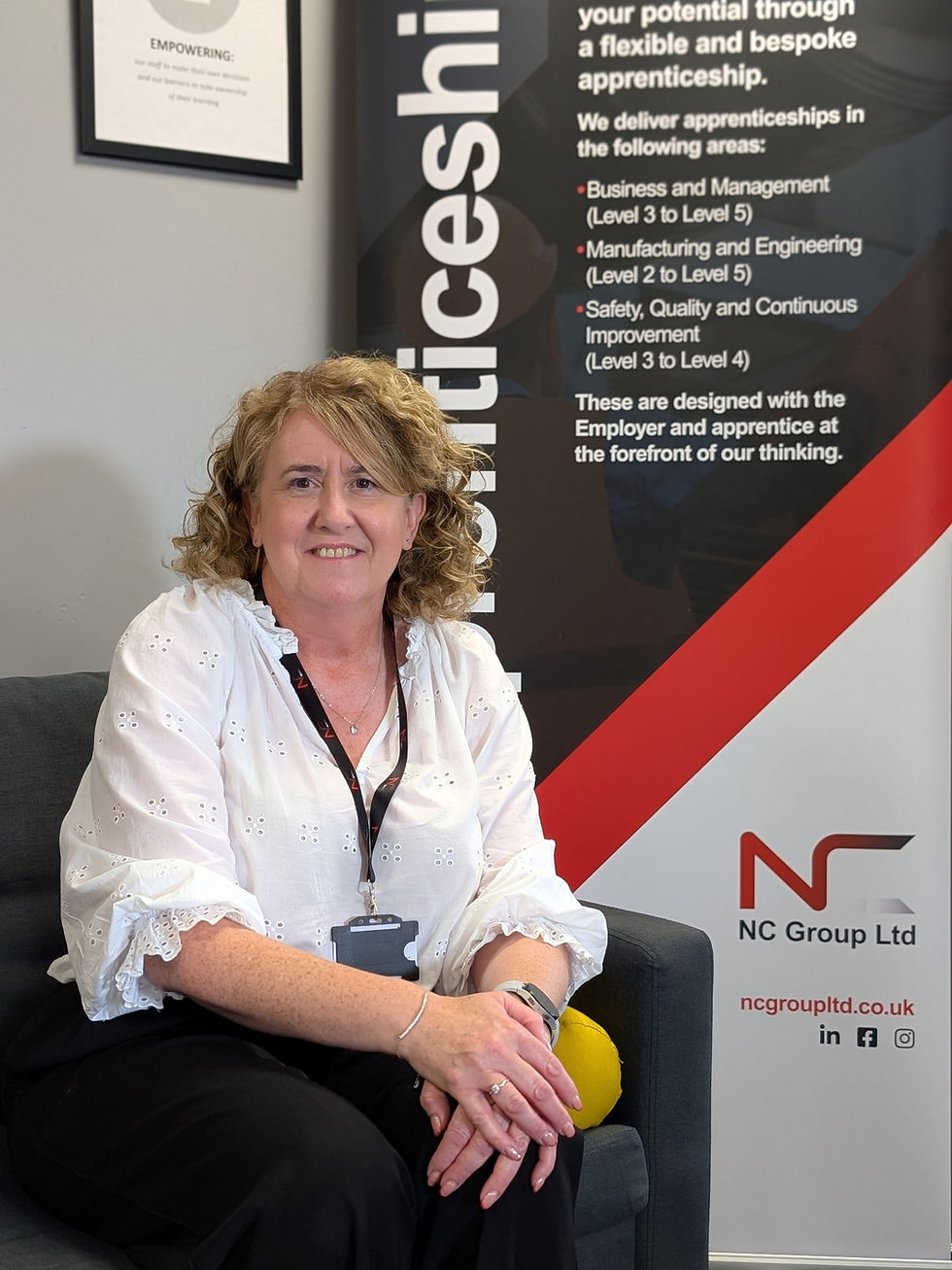 Newly appointed HR Business partner and board member, Julie Knight