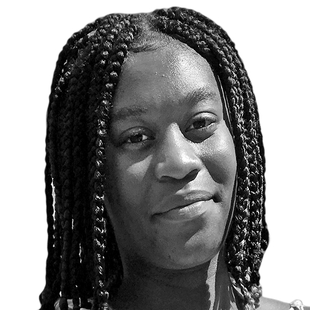 Headshot of a smiling woman.