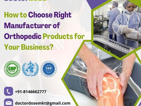 Manufacturer of Orthopedic Products