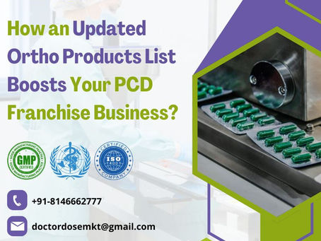 Ortho Products List