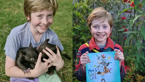 11-Year Old Boy With Autism Writes Own Book and Donates The Proceeds To Wildlife Shelter in Australia