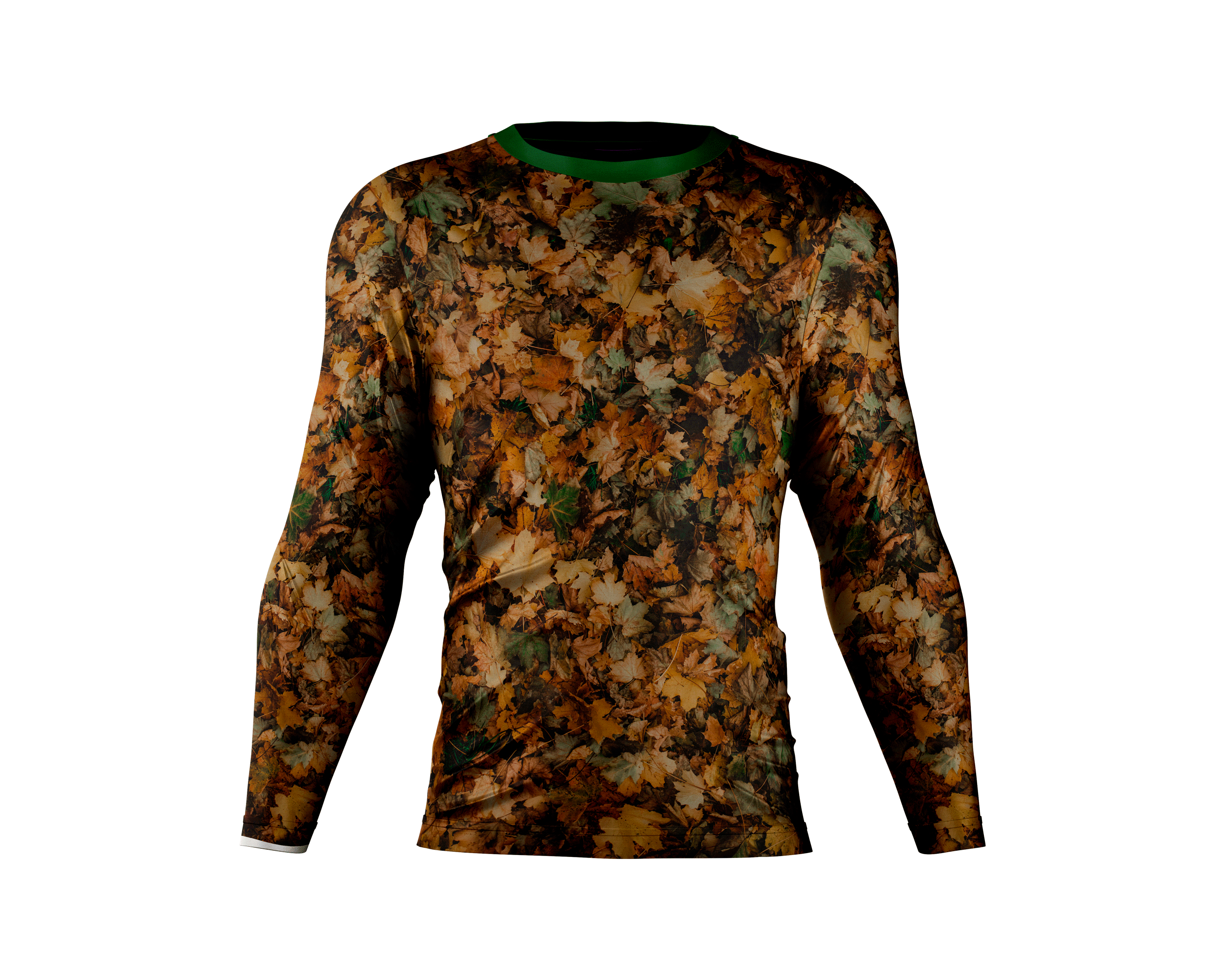 Jersey Camuflaje Hojas Oscuro
