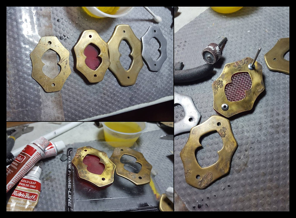 Metal Farscape Comms Badge