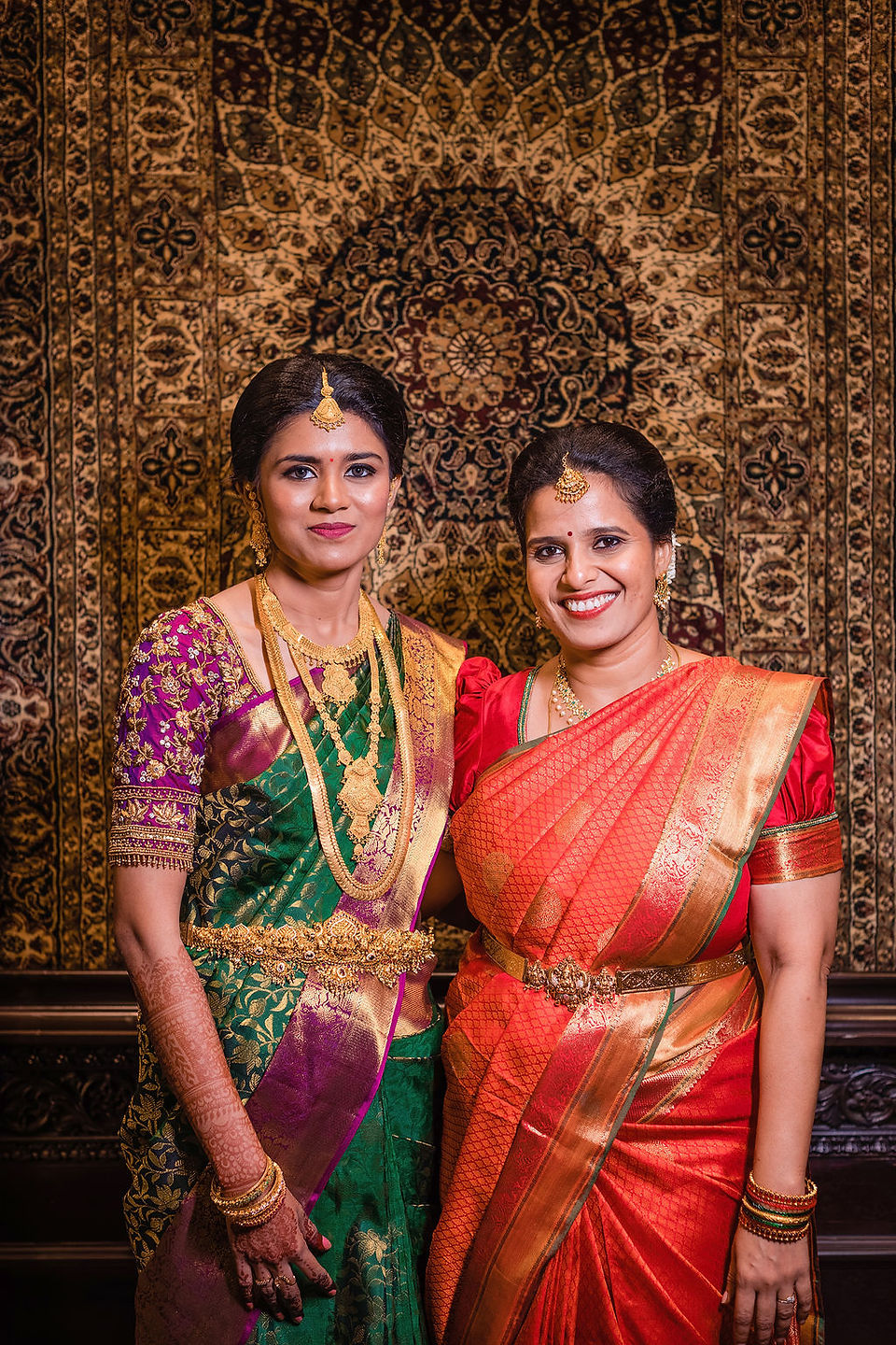 Chennai wedding photography at Shrivaaru Venkataachalapathy Palace featuring beautiful bride and groom
