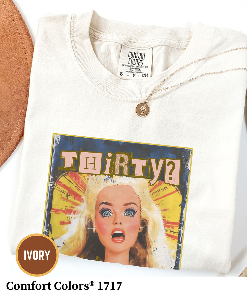 Thumbnail: Thirty? Well Fuck! Retro Birthday T-Shirt, Funny 30th -60th Birthday Tee, Custom