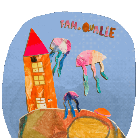 papiercollage  Digitale animation lisa vasvari illustratorin in Berlin 