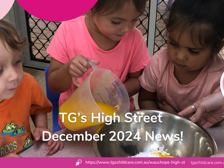 TG's Child Care High Street December 2024 Newsletter