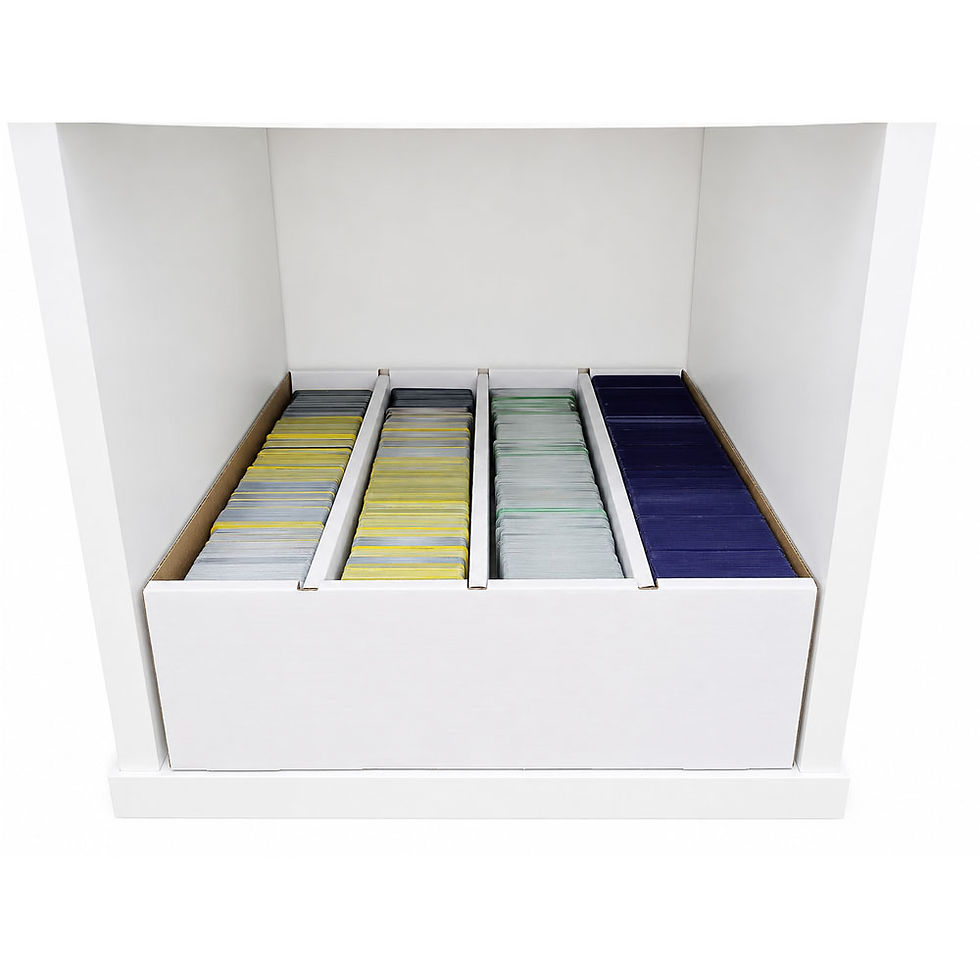 Thumbnail: Hybrid 4000 Count Trading Card Storage Box - Kallax Compatible