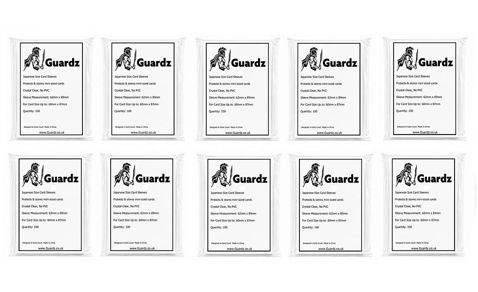 Thumbnail: Clear Japanese Trading Card Sleeves