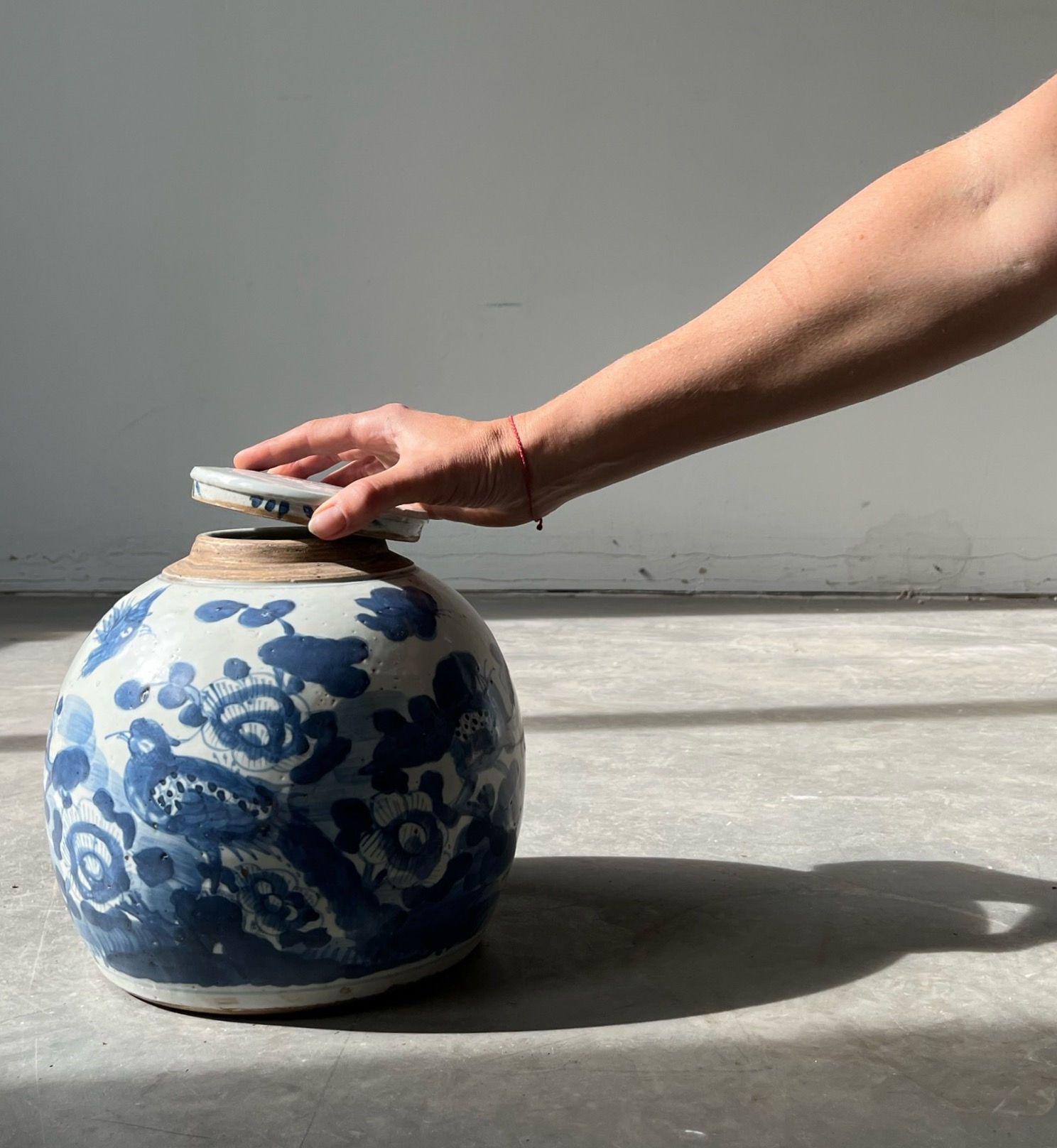 Handpainted gingerjar