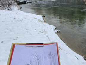 learn to draw purely or draw meditatively