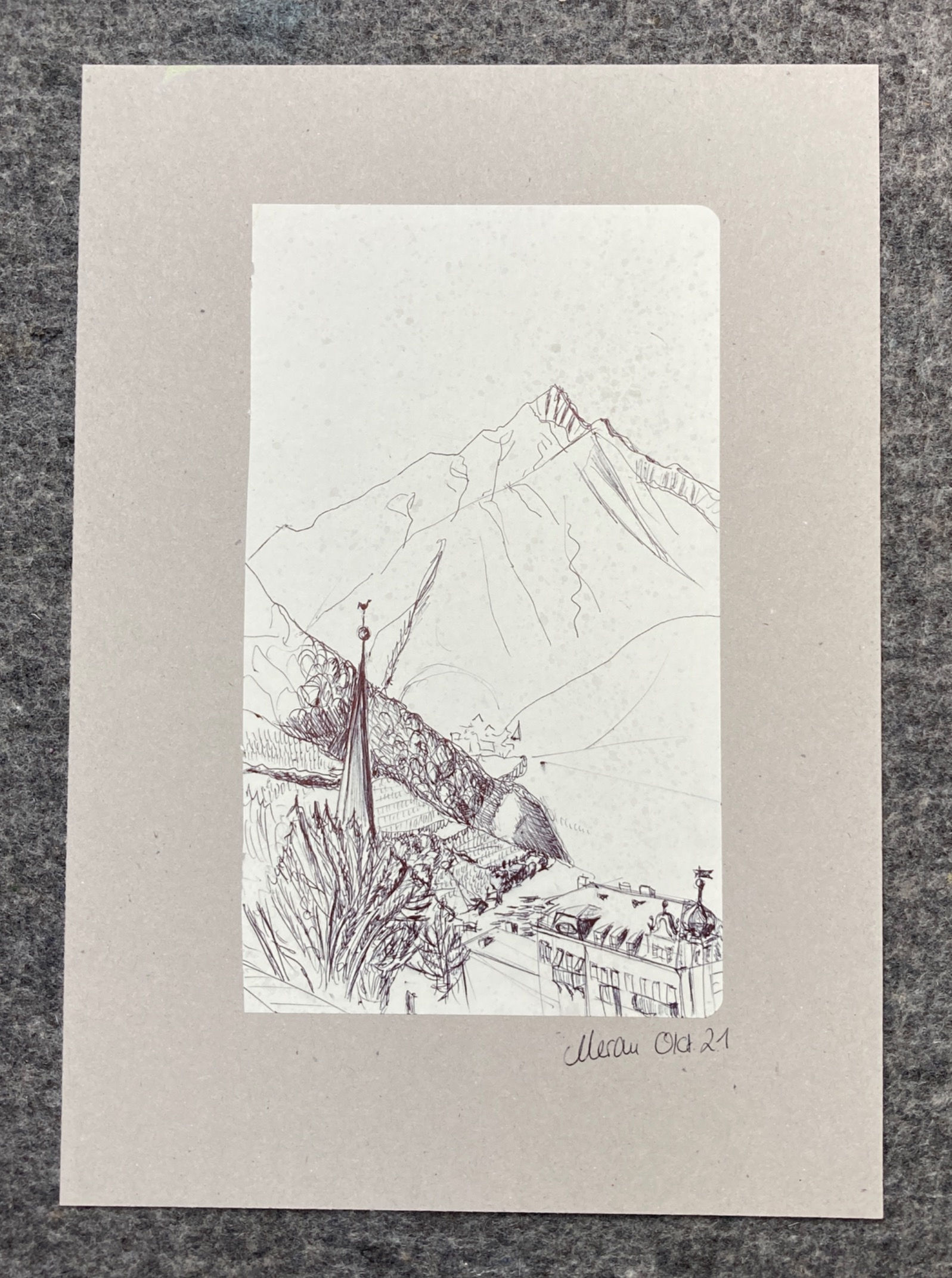 Auszug aus dem Skizzenbuch