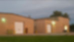 Pressure washed commercial warehouse