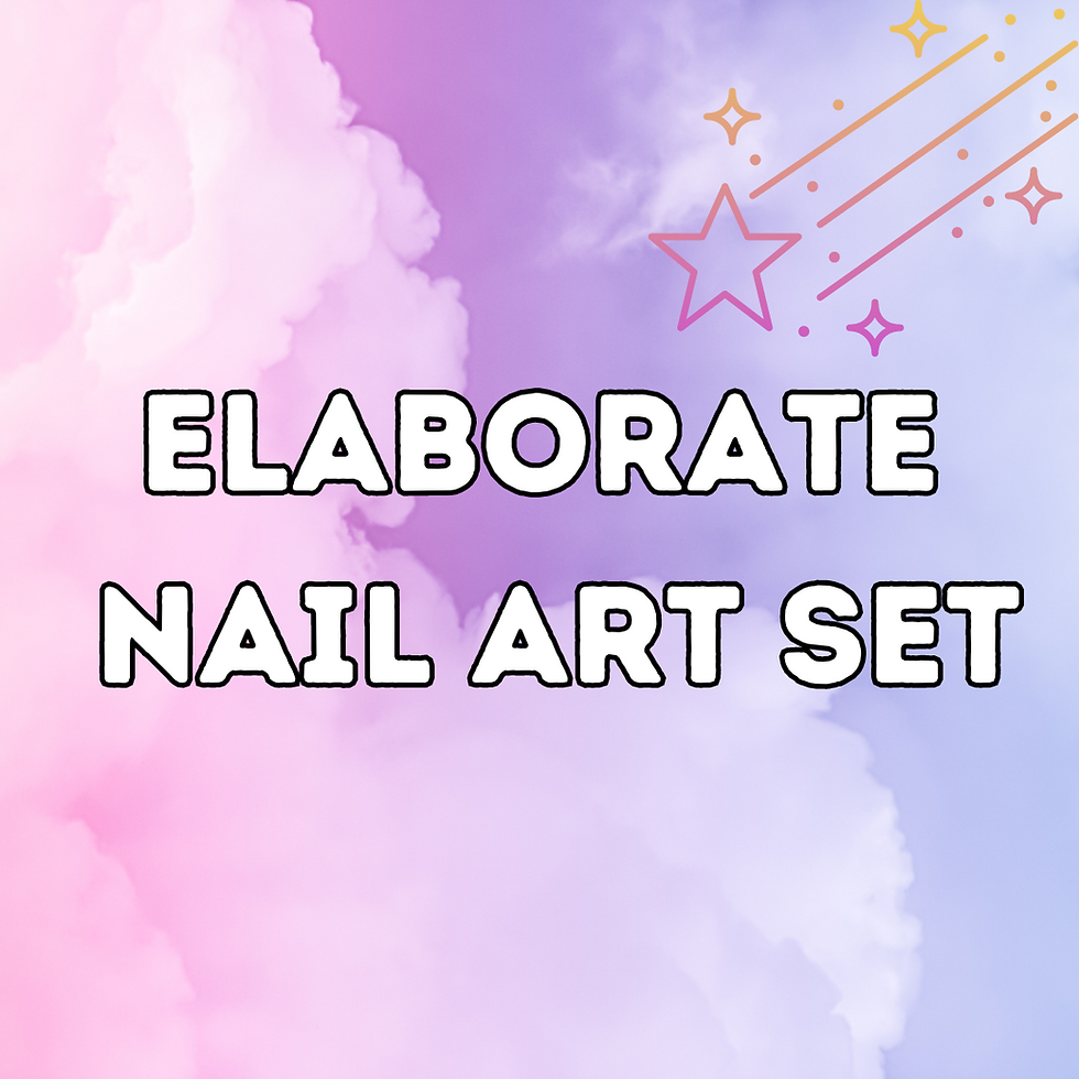 ELABORATE NAIL ART SET