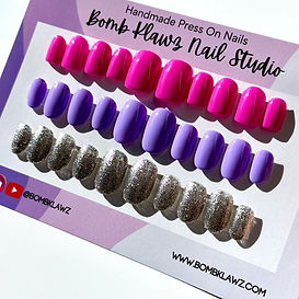 Solid Color Bundle 3 nail set