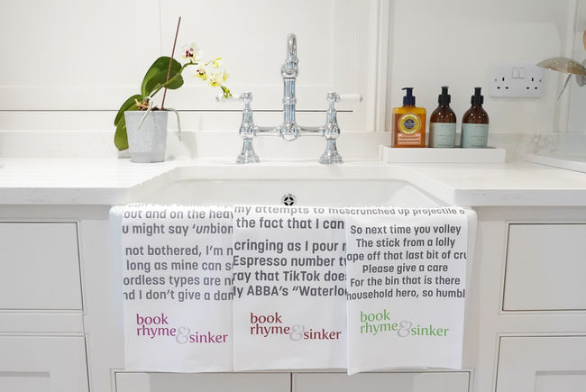 Suffolk Poetry Teatowel Kitchen Accessories Gifts