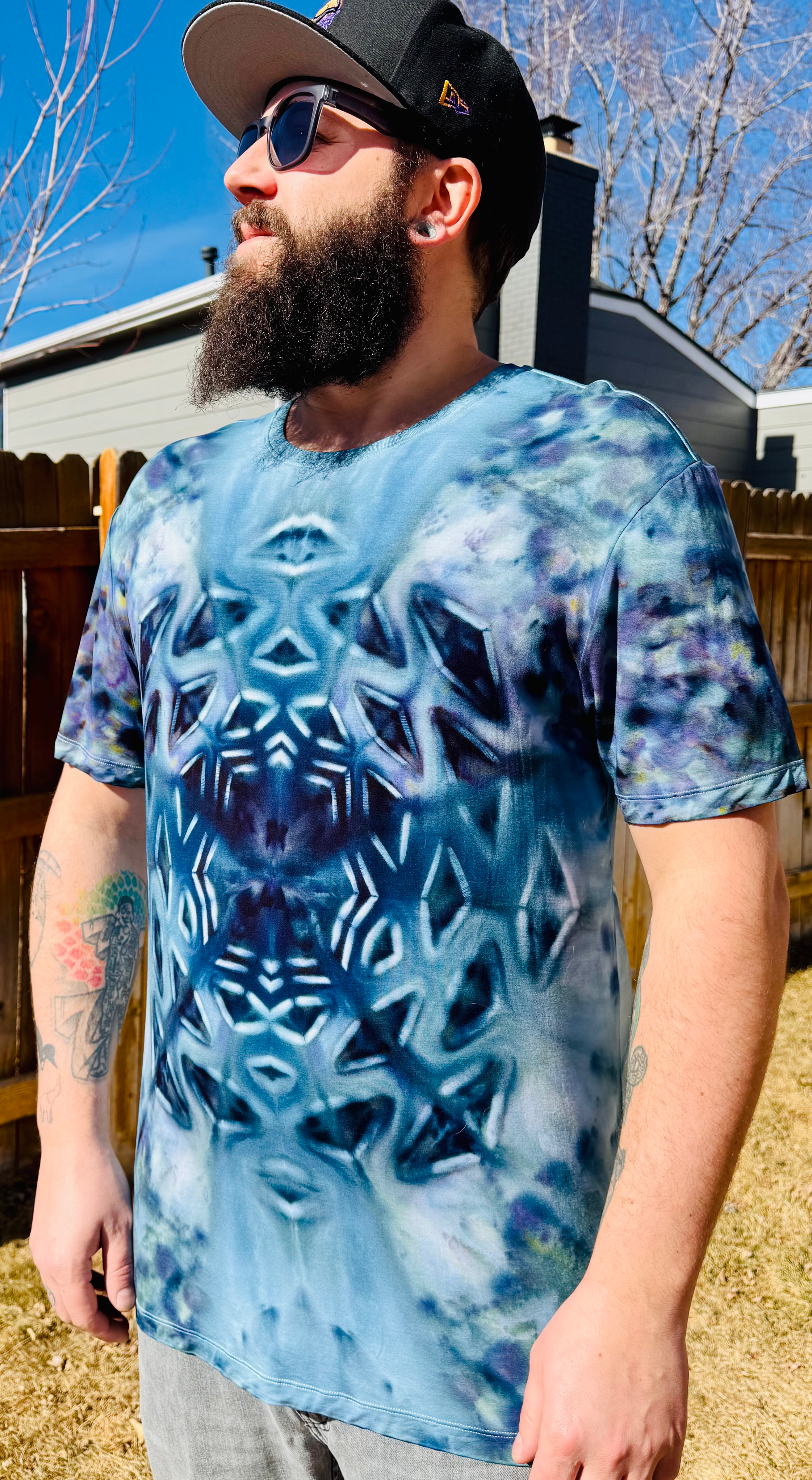 Blue Mystic Alien Eyes