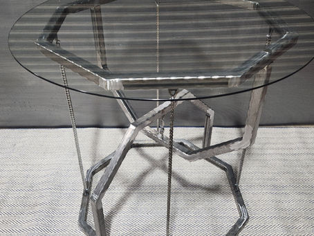 motorcycle chain custom metal table