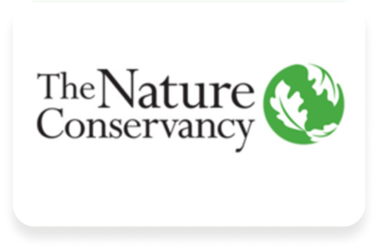 The Nature Conservancy logo featured in employee engagement software.