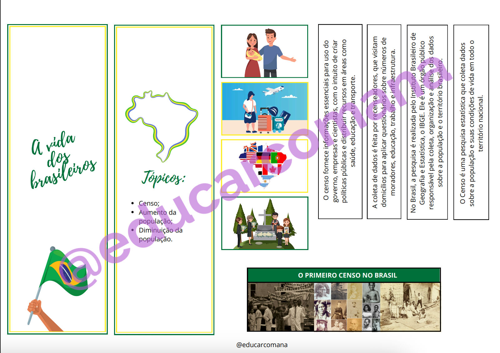 A vida dos Brasileiros - Atividade Interativa