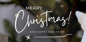 MERRY CHRISTMAS                                           & A HAPPY NEW YEAR!