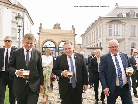 Pompeo meets President Zeman