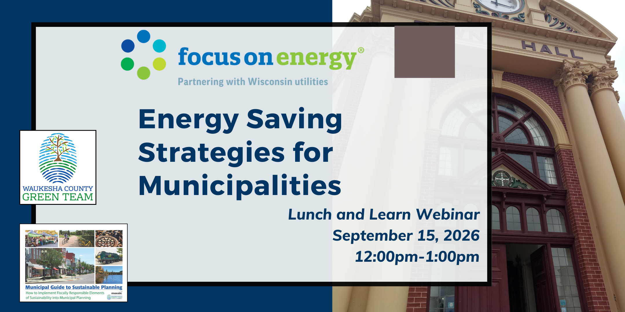 Energy Saving Strategies for Municipalities