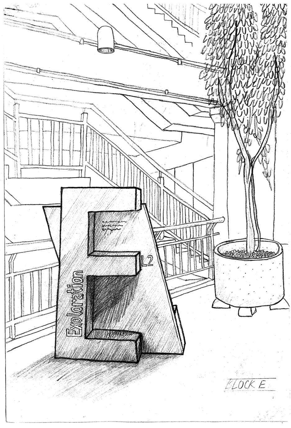 Sketch : Block E