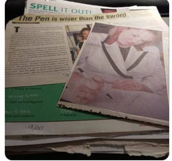 Ink Profiler Old Media Clippings