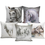 Thumbnail: Throw Pillow Bts Case 45x45 Animal Print War White Horse Cushion Cover 